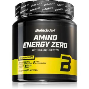 BioTechUSA Amino Energy Zero with Electrolytes podpora sportovního výkonu a regenerace příchuť lime 360 g