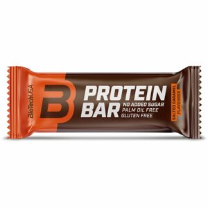 BioTechUSA Protein Bar proteinová tyčinka II. příchuť salted caramel 70 g