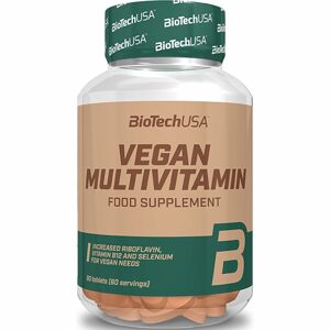BioTechUSA Vegan Multivitamin komplexní multivitamín s minerály 60 ks