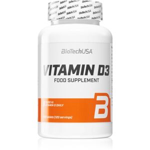 BioTechUSA Vitamin D3 50 mcg podpora normálního stavu kostí a zubů 120 ks