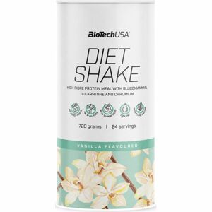 BioTechUSA Diet Shake prášek na přípravu nápoje III. příchuť vanilla 720 g