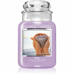 Village Candle Hope vonná svíčka (Glass Lid) 602 g