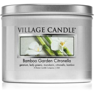Village Candle Bamboo Garden Citronella vonná svíčka v plechovce 311 g