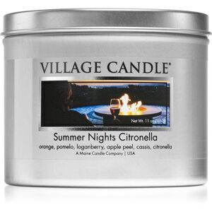 Village Candle Summer Nights Citronella vonná svíčka v plechovce 311 g