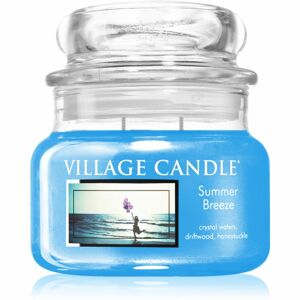 Village Candle Summer Breeze vonná svíčka (Glass Lid) 262 g