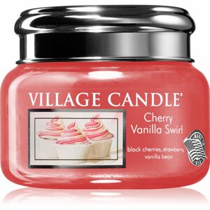 Village Candle Cherry Vanilla Swirl vonná svíčka 262 g