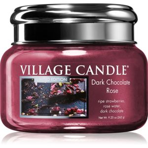 Village Candle Dark Chocolate Rose vonná svíčka 262 g