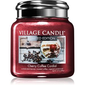 Village Candle Cherry Coffee Cordial vonná svíčka 390 g
