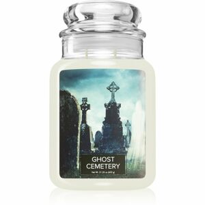 Village Candle Ghost Cemetery vonná svíčka (Glass Lid) 602 g