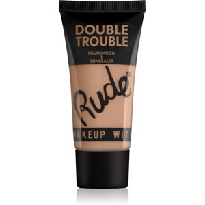 Rude Double Trouble krémový korektor a make-up v jednom odstín 87931 Linen 30 ml
