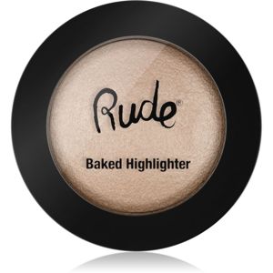 Rude Baked Highlighter kompaktní pudrový rozjasňovač odstín Divine Self 7 g