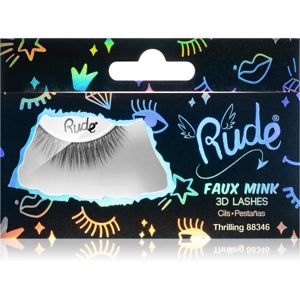 Rude Cosmetics Essential Faux Mink 3D Lashes nalepovací řasy typ Thrilling 2 ks