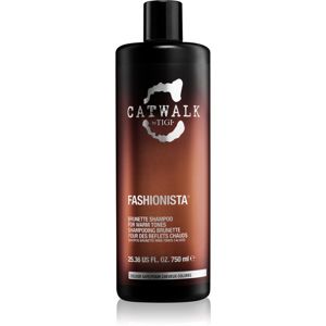 TIGI Catwalk Fashionista šampon pro teplé odstíny hnědých vlasů 750 ml