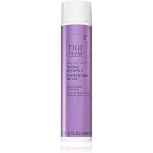 TIGI Copyright Toning fialový šampon pro blond a melírované vlasy 300 ml