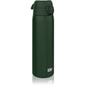 Ion8 Leak Proof nerezová láhev na vodu Dark Green 600 ml