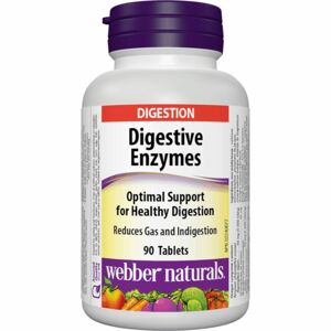 Webber Naturals Digestive Enzymes trávicí enzym 90 ks