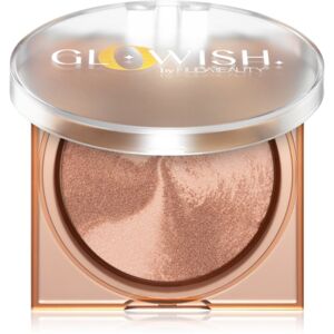 Huda Beauty Glo Wish Soft Radiance Mini kompaktní bronzující pudr odstín 03 - Tan Light 3 g