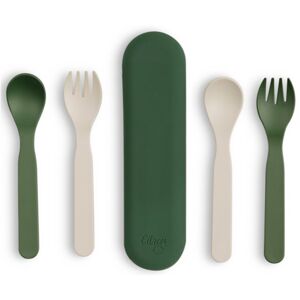Citron Eco Cutlery Set příbor Green/ Cream 6m+ 5 ks