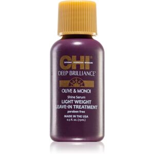 CHI Brilliance Shine Serum Lightweight Leave-in Ttreatment lehké sérum pro lesk a hebkost vlasů 15 ml