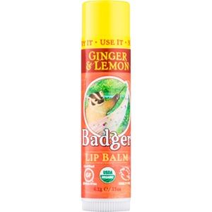 Badger Classic Ginger & Lemon balzám na rty