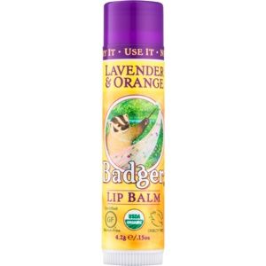 Badger Classic Lavender & Orange balzám na rty