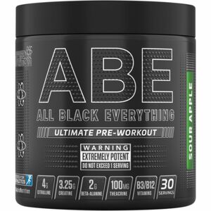 Applied Nutrition ABE Ultimate Pre-Workout podpora sportovního výkonu příchuť sour apple 315 g
