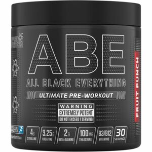 Applied Nutrition ABE Ultimate Pre-Workout podpora sportovního výkonu příchuť fruit punch 315 g