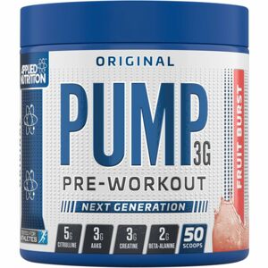 Applied Nutrition Pump 3G Pre-Workout podpora sportovního výkonu příchuť fruit burst 375 g