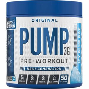 Applied Nutrition Pump 3G Pre-Workout podpora sportovního výkonu příchuť icy blue raz 375 g