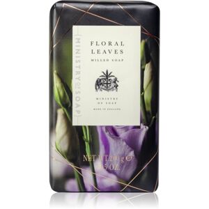 The Somerset Toiletry Co. Ministry of Soap Dark Floral Soap tuhé mýdlo Floral Leaves 200 g