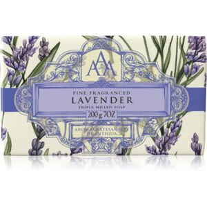 The Somerset Toiletry Co. Aromas Artesanales de Antigua Triple Milled Soap luxusní mýdlo Lavender 200 g