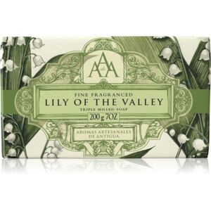 The Somerset Toiletry Co. Aromas Artesanales de Antigua Triple Milled Soap luxusní mýdlo Lily of the valley 200 g
