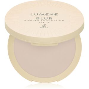 Lumene Blur kompaktní pudr a make-up 2 v 1 SPF 15 odstín No. 2 10 g