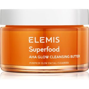 Elemis Superfood AHA Glow Cleansing Butter čisticí pleťová maska pro rozjasnění pleti 90 ml
