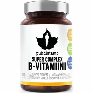 Puhdistamo Super Vitamin B Complex komplex vitamínu B 30 ks