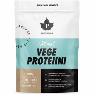 Puhdistamo Optimal Vegan Protein veganský protein v prášku příchuť chocolate 600 g