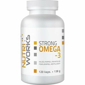 NutriWorks Strong Omega-3 podpora správného fungování organismu 120 ks
