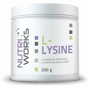 NutriWorks L-Lysine podpora růstu svalů 200 g