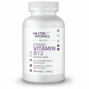 NutriWorks Strong Vitamin B12 podpora správného fungování organismu 90 ks