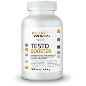 NutriWorks Testo Booster podpora potence a vitality 120 ks
