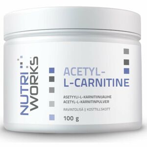 NutriWorks Acetyl L-Carnitine spalovač tuků v prášku 100 g