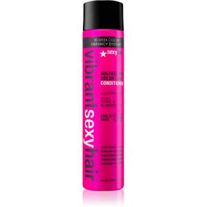Sexy Hair Vibrant jemný kondicionér bez sulfátů pro barvené vlasy 300 ml