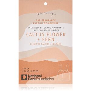 Paddywax Parks Cactus Flower + Fern vůně do auta 2 ks