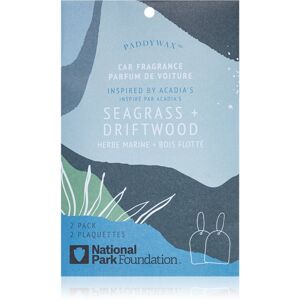 Paddywax Parks Seagrass + Driftwood vůně do auta 2 ks