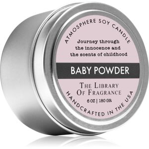 The Library of Fragrance Baby Powder vonná svíčka 180 g