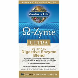 Garden of Life Ω-Zyme ULTRA doplněk stravy pro podporu trávení 90 ks