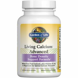 Garden of Life Living Calcium Advanced Bone Density doplněk stravy s vápníkem 120 ks