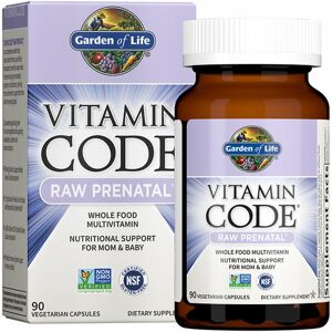 Garden of Life Vitamin Code RAW Prenatal komplex vitamínů pro ženy těhotné, kojící nebo plánující těhotenství 90 ks