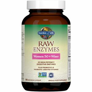 Garden of Life RAW Enzymy pro ženy po padesátce doplněk stravy pro ženy 50+ 90 ks