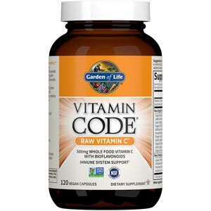 Garden of Life Vitamin Code RAW Vitamin C doplněk stravy pro podporu imunitního systému 120 ks